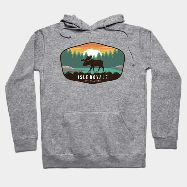 Isle Royale National Park Hoodie by Mark Studio